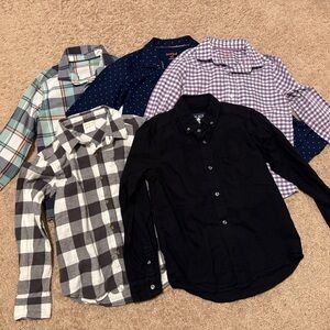 Assorted Long Sleeve Button-Up Shirts